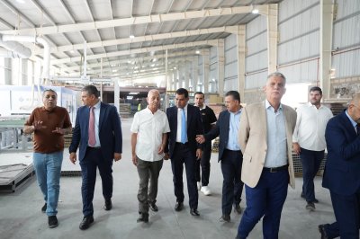 مجلس إدارة المدن الصناعية يختتم جولاته الميدانية في الموقر الصناعية 